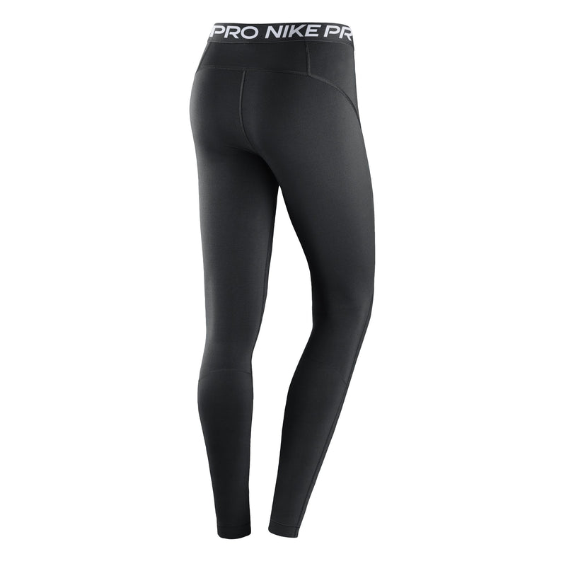 Nike Pro Women's Mid-Rise Mesh-Paneled Leggings