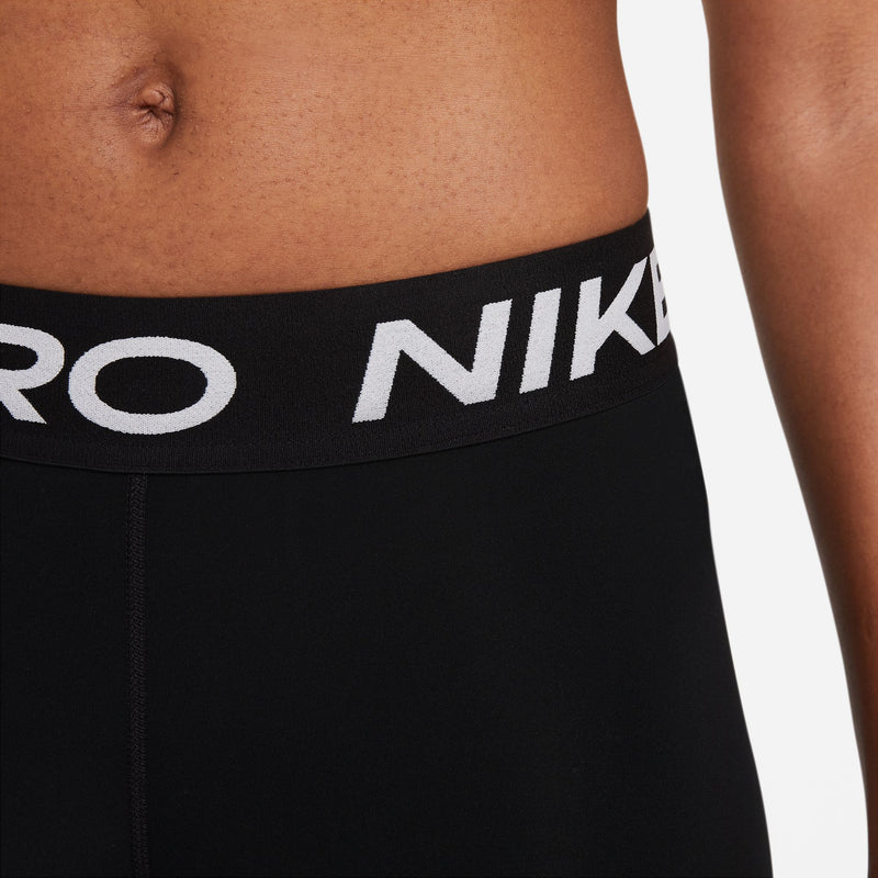 Nike Pro Women's Mid-Rise Mesh-Paneled Leggings