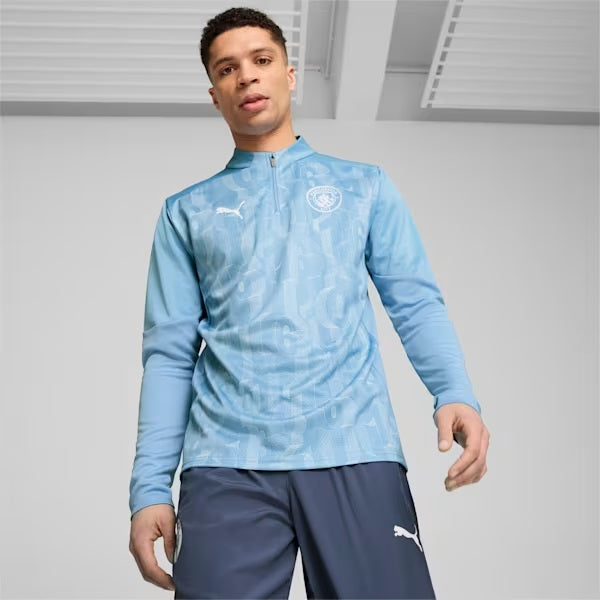 Manchester City F.C. 2024/25 Pre-Match Quarter-Zip Top