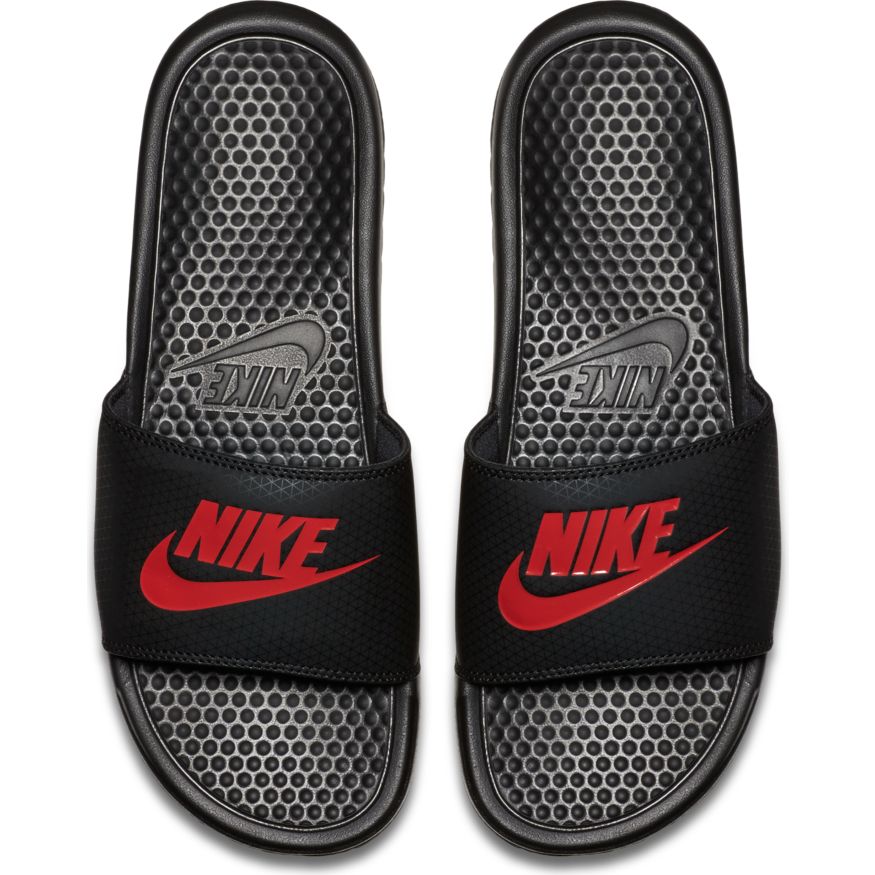 Nike benassi duo hot sale slides mens